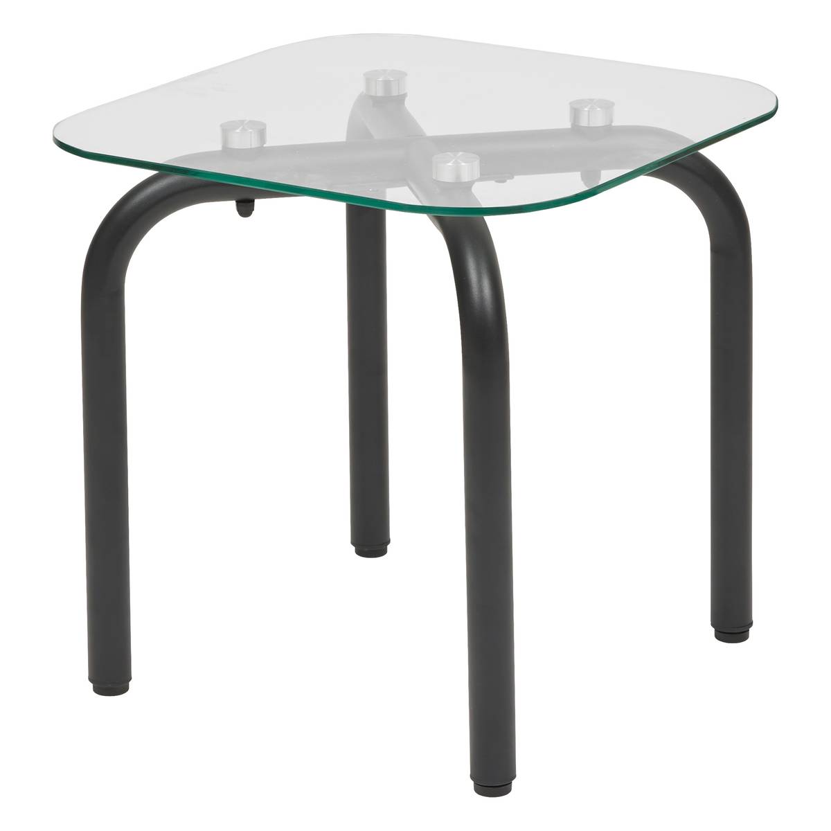"Hecate" Nesting Tables Silver, 50x50 cm Silver