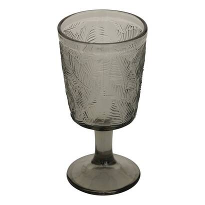 Wine glass "leaf" glass, 335 ml, transparent
