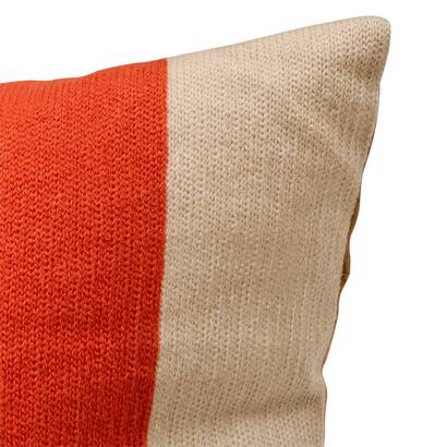 Cushion "hary" caramel brown, 45x45 cm