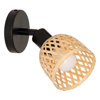 Wall/ceiling light "lio" beige, 10x10 cm