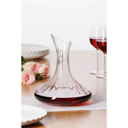 Carafe "volta" glass, transparent