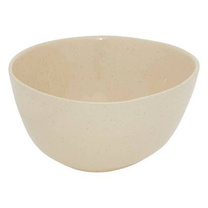 "wonja" salad bowl earthenware, d.26.2 cm, cream