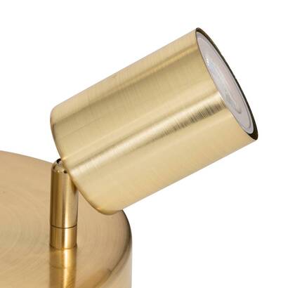 Ceiling light "vico" gold, 20x20 cm
