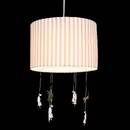 Children's Pendant Light "Scott" Brown, H.40 cm Brown