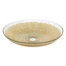 Serving platter "Celeste" Glass, D.30 cm, Gold Gold