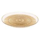 Presentation plate "Celeste" Glass, D.33 cm, Gold Gold