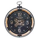 Clock "Amri" Black, D.70 cm Black