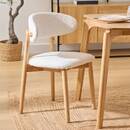 Set of 2 "Sari" chairs White White