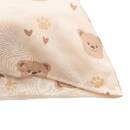"Billie" printed children's bedding set 2 pieces, 140x200 cm, Purple Model B
