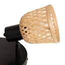 Ceiling Light "Lio" Beige, 25x21 cm Black / White