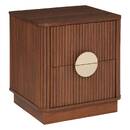 Bedside Table "Wany" Brown, 45x40 cm Brown