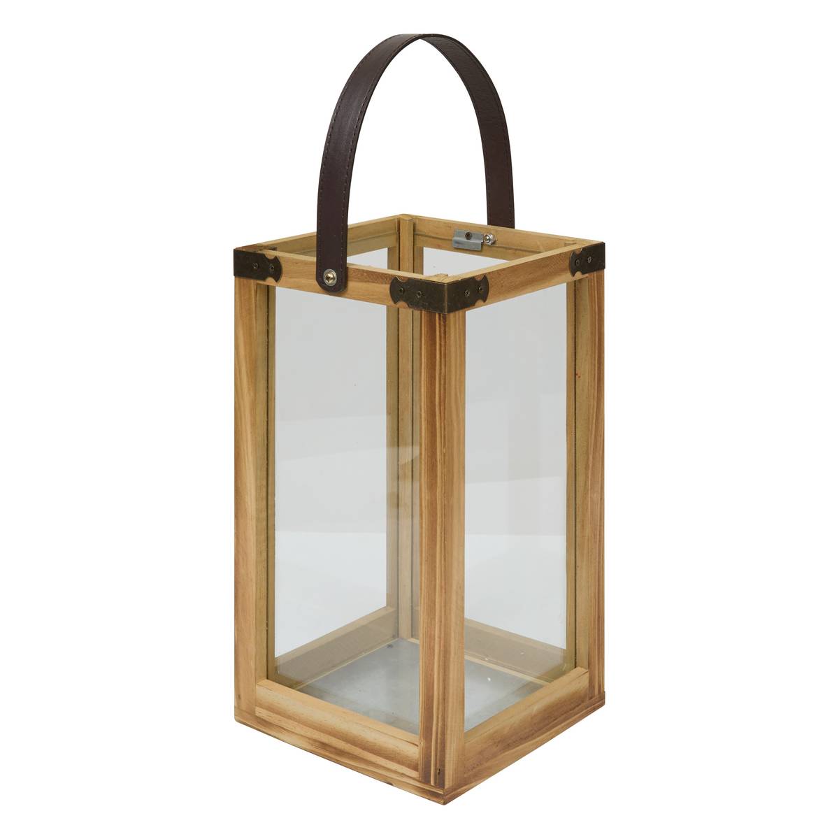 Set of 2 Lanterns "Lony" 26x25 cm Transparent