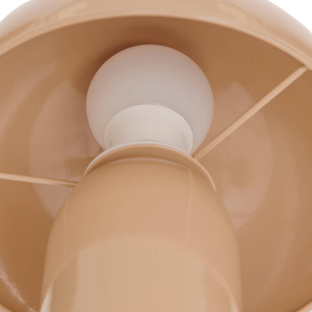 Mushroom lamp "Lito" Beige, H.24.5 cm Beige