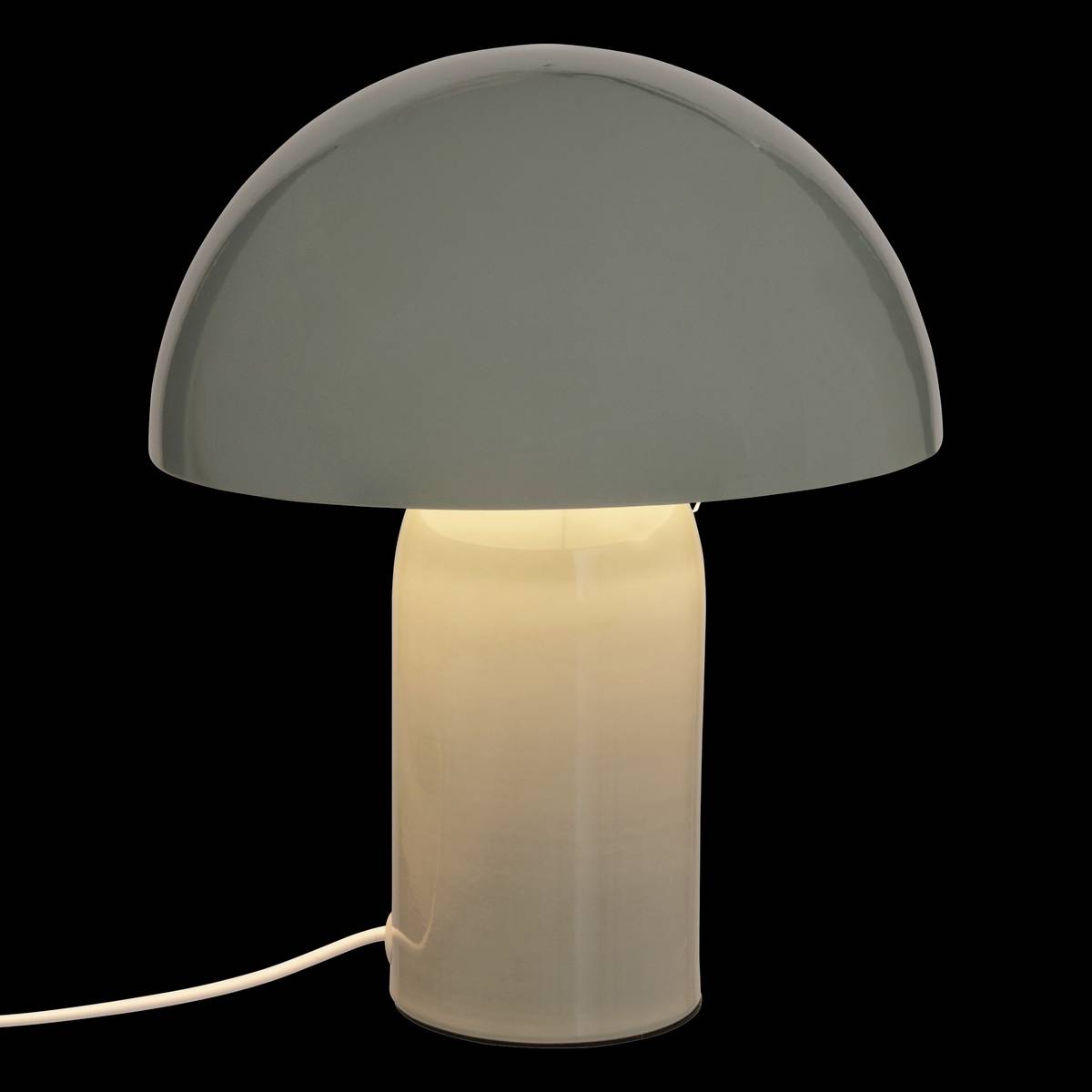 Mushroom lamp "Lito" Celadon Green, H.24.5 cm Green
