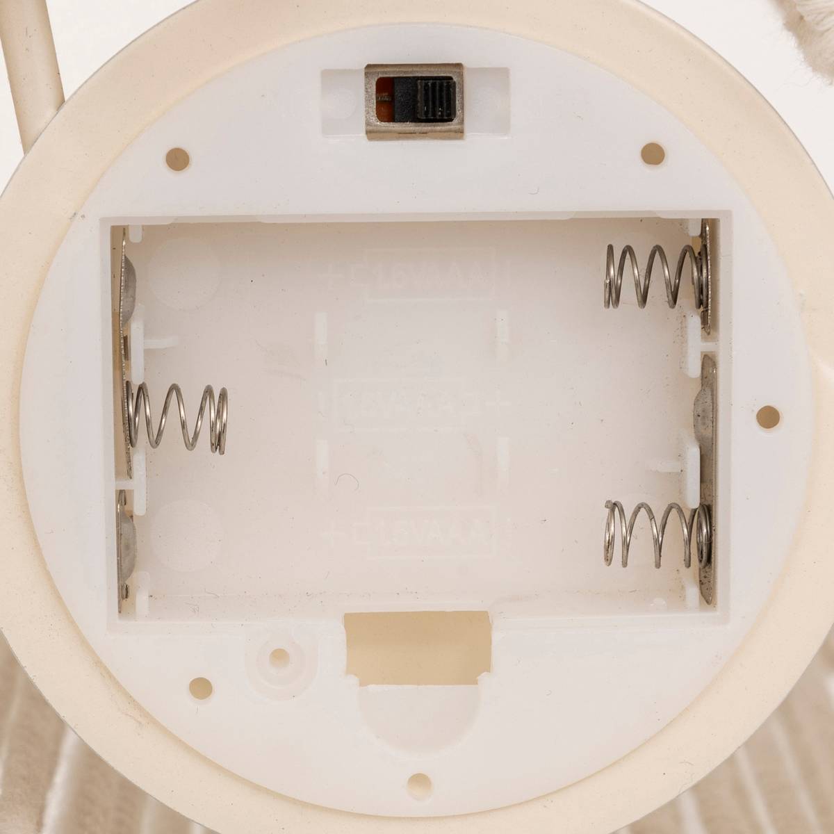 LED Lamp Battery "Oda" White, H.17 cm Model A
