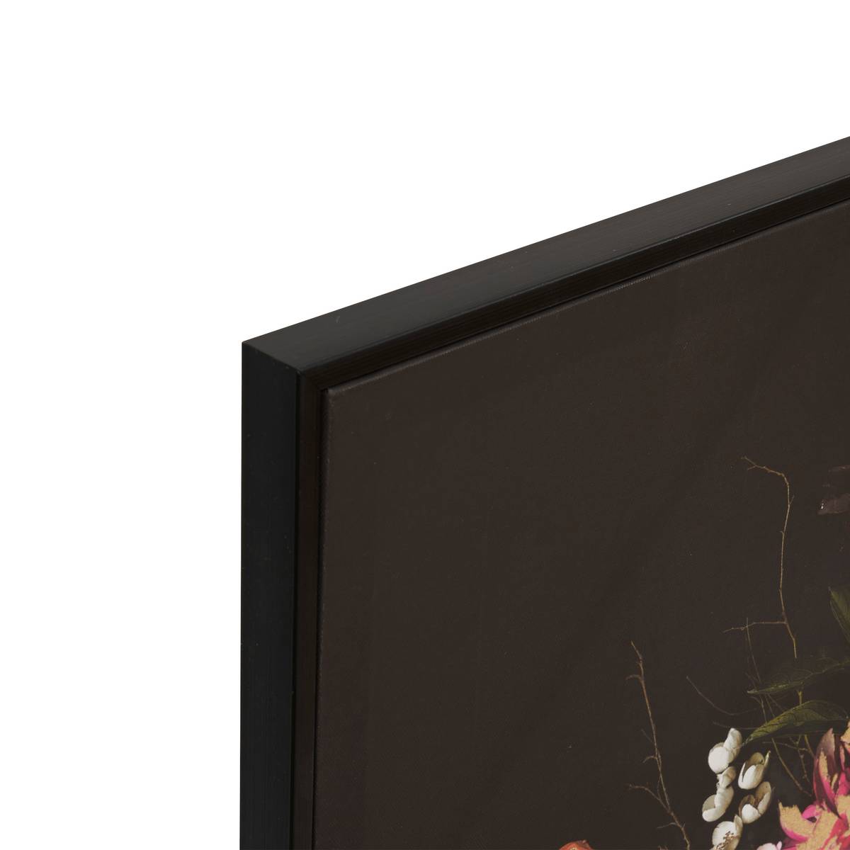 Framed Printed Canvas "Maribel" Black, 68x68 cm Black