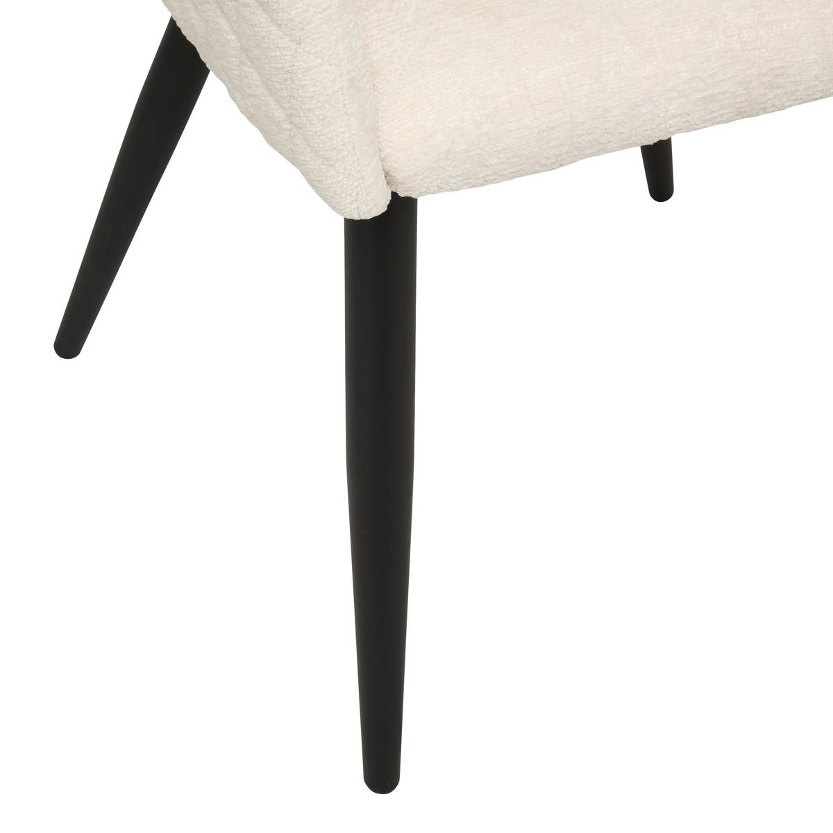 Armchair "Marlo" Ivory Ivory