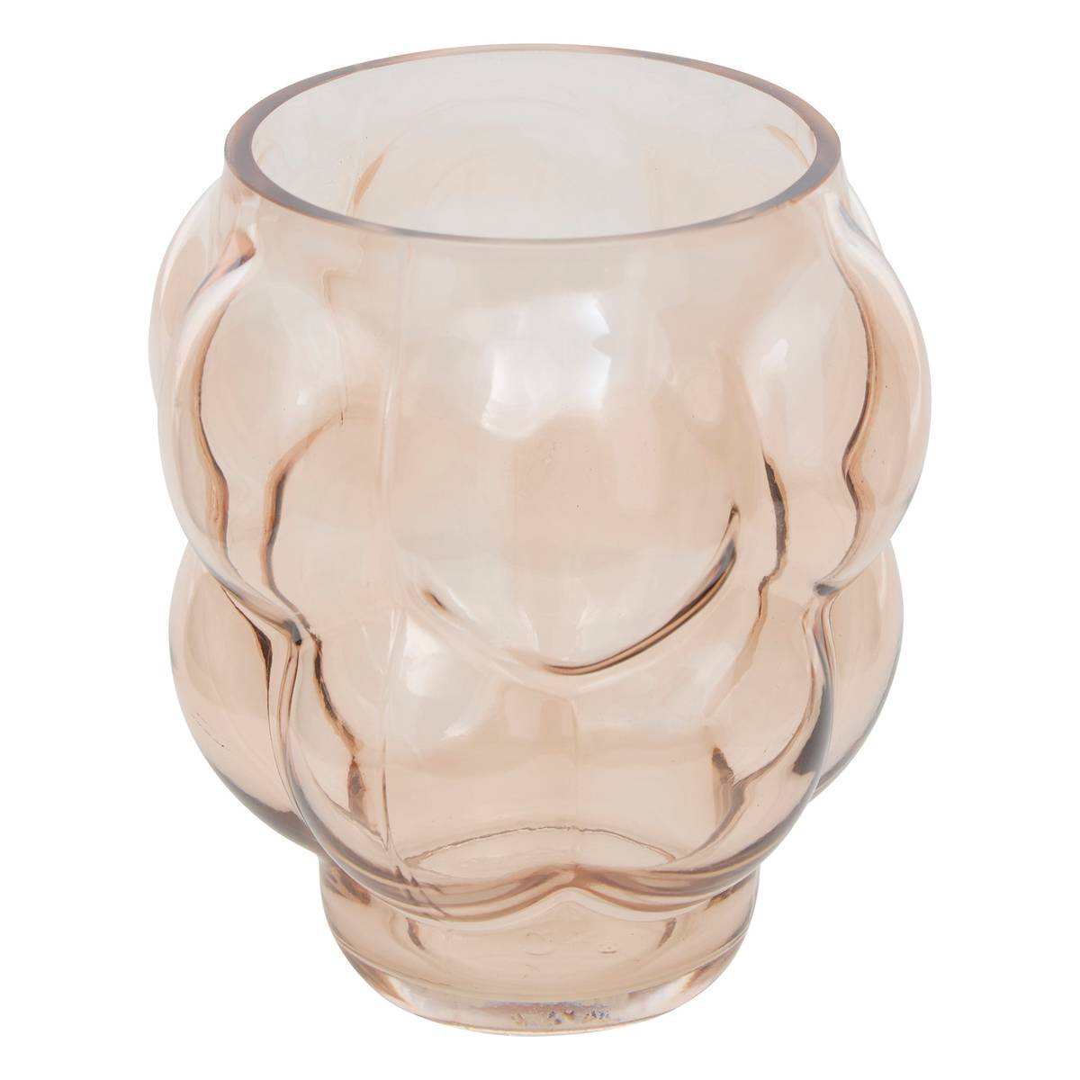 Vase "Edia" Light Pink, H.18.5 cm Pink
