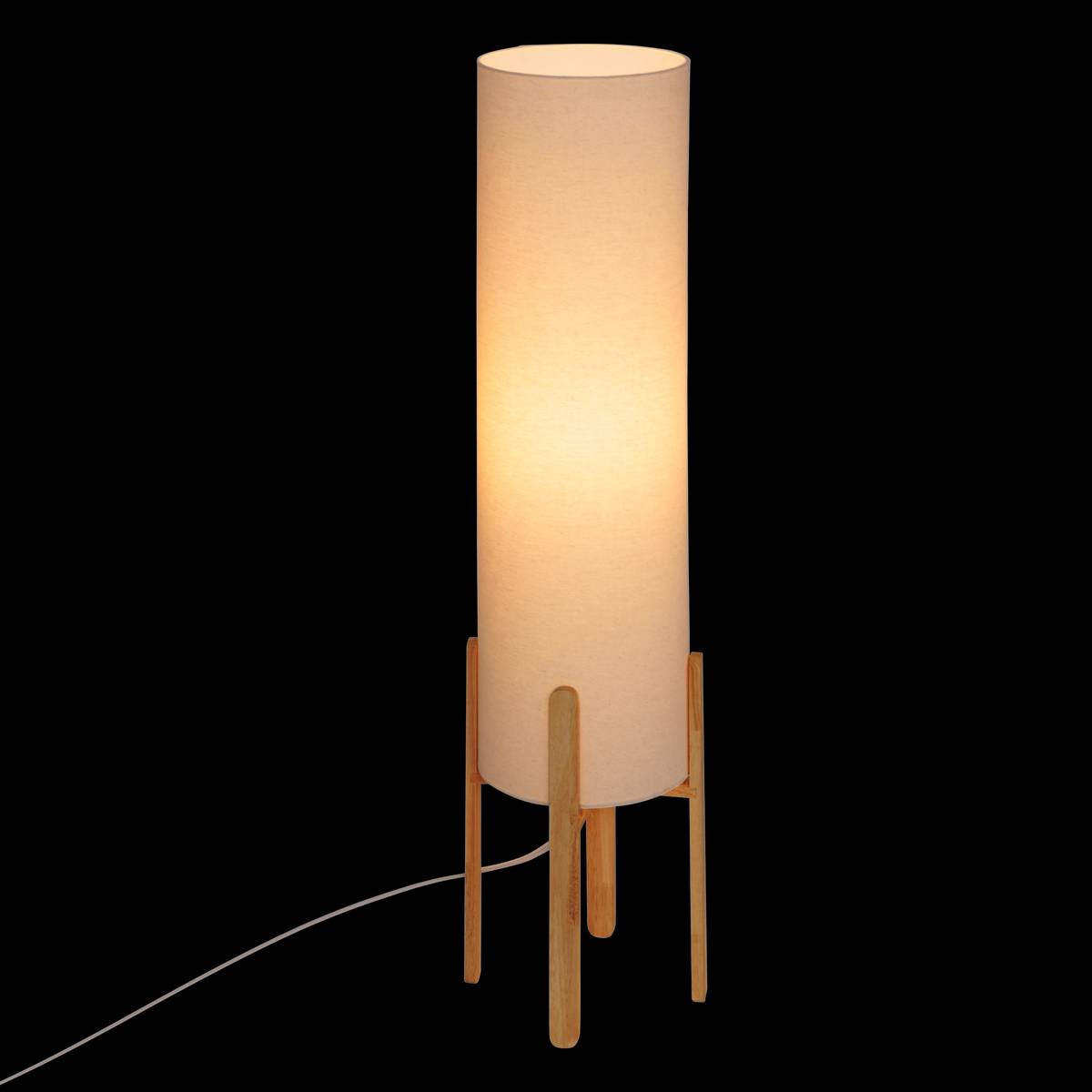 Sector Floor Lamp "Rafa" Beige, H.107 cm Grey
