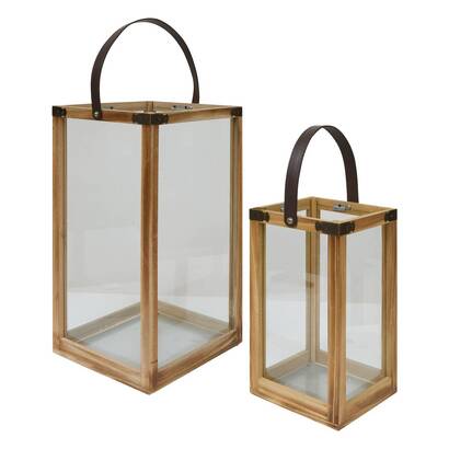 Set of 2 lanterns "lony" 26x25 cm
