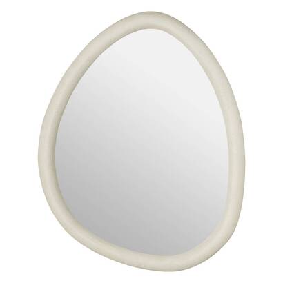 Wall mirror "chesni" white, 60x47 cm