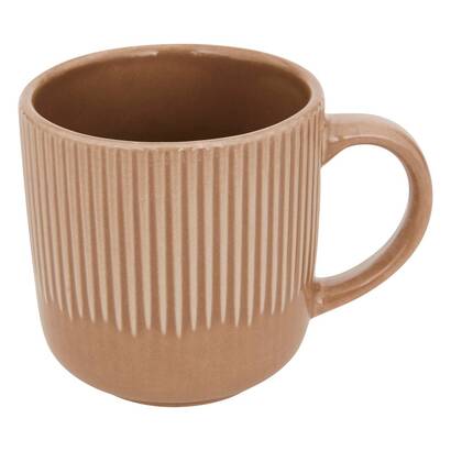 Mug "chloe" stoneware (ceramic), 360 ml, moccha