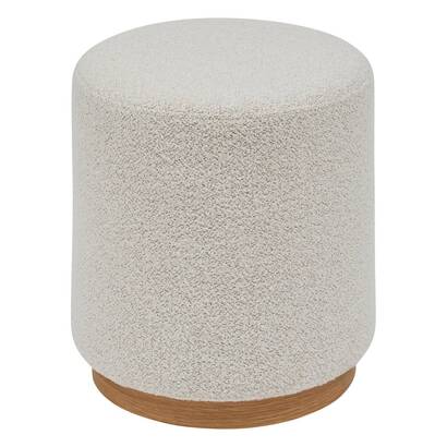 Pouf "nesky" white