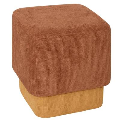 2-in-1 pouf "doki" amber