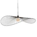 Pendant Light "Adelia" Black, h.105 cm Black