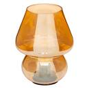 LED Lamp Battery "Cara" H.19 cm Grey