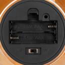 LED Lamp Battery "Cara" H.19 cm Grey