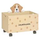 Children's storage chest "Scott" Beige, 48x42 cm Beige