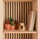 Artificial potted plants "Wonj" 22x16 cm Red