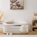 Storage Bench "Giulia" White, 110x46 cm White