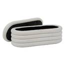 Storage Bench "Giulia" White, 110x46 cm White