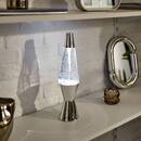 Table Lamp Sector "Lava" Silver, H.36.5 cm Silver