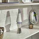 Table Lamp Sector "Lava" Silver, H.36.5 cm Silver