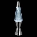 Table Lamp Sector "Lava" Silver, H.36.5 cm Silver
