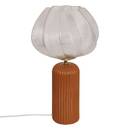 Table Lamp Sector "Phylas" Camel, H.45.5 cm Brown