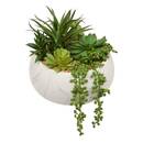 Artificial Potted Plant "Jesy" 21x18 cm Green