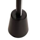 Neon Tube Sector "Oge" Black, H.135.5 cm Black