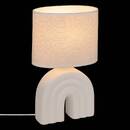 Table Lamp "Gabin" White, H.32 cm White
