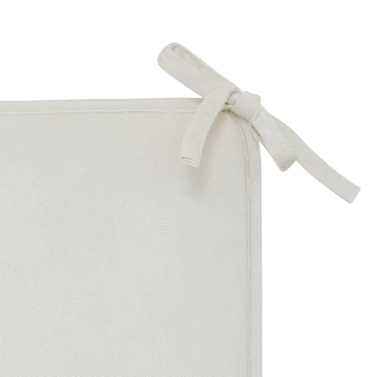 Chair cushion "Lilou" Ivory, 38x38 cm Ivory