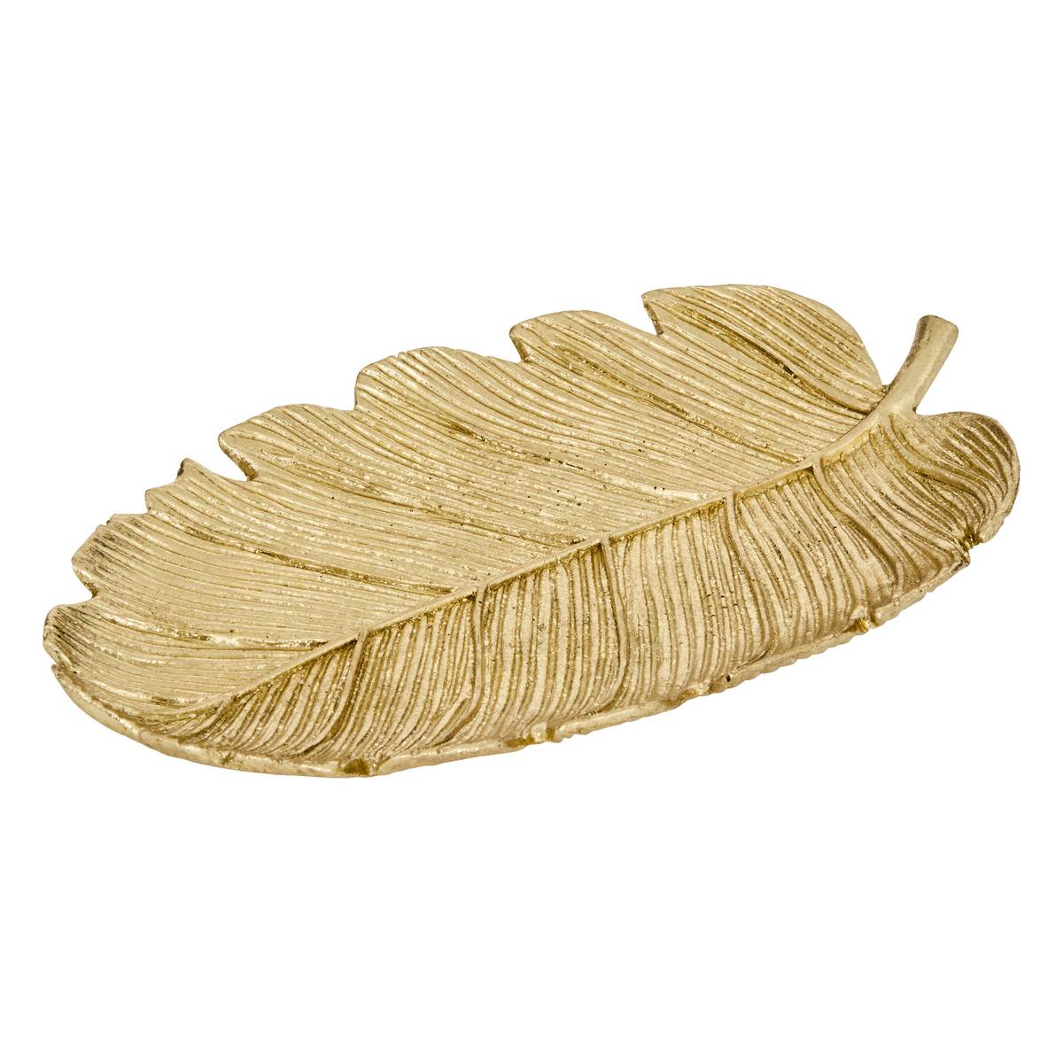 "Bell" Catchall Tray Gold, 25x15 cm Gold