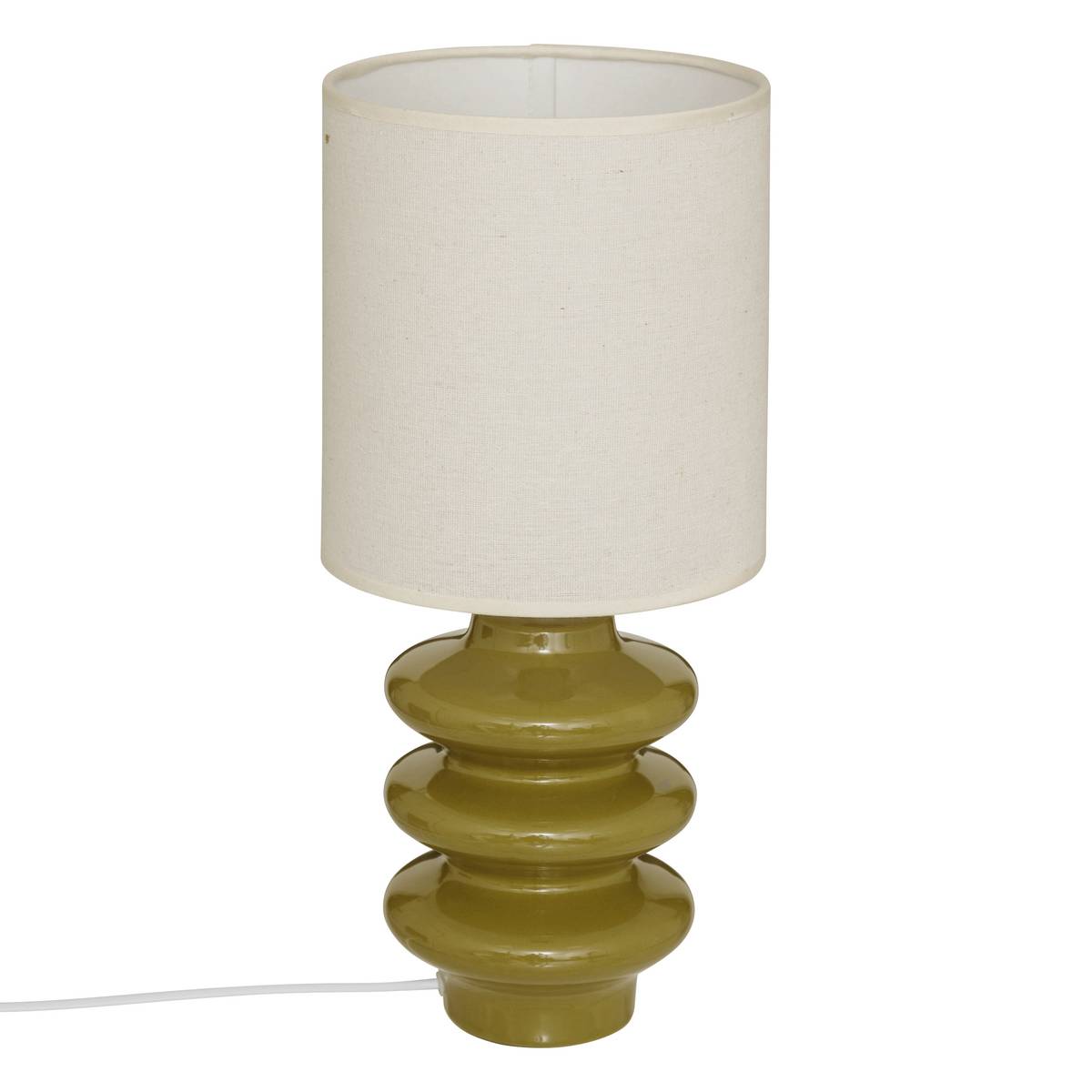 Table Lamp "Vinus" Khaki Green, H.41.5 cm Green