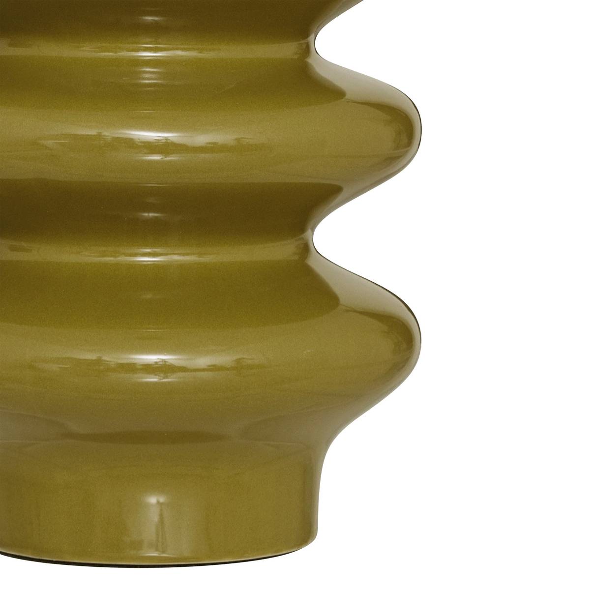 Table Lamp "Vinus" Khaki Green, H.41.5 cm Green