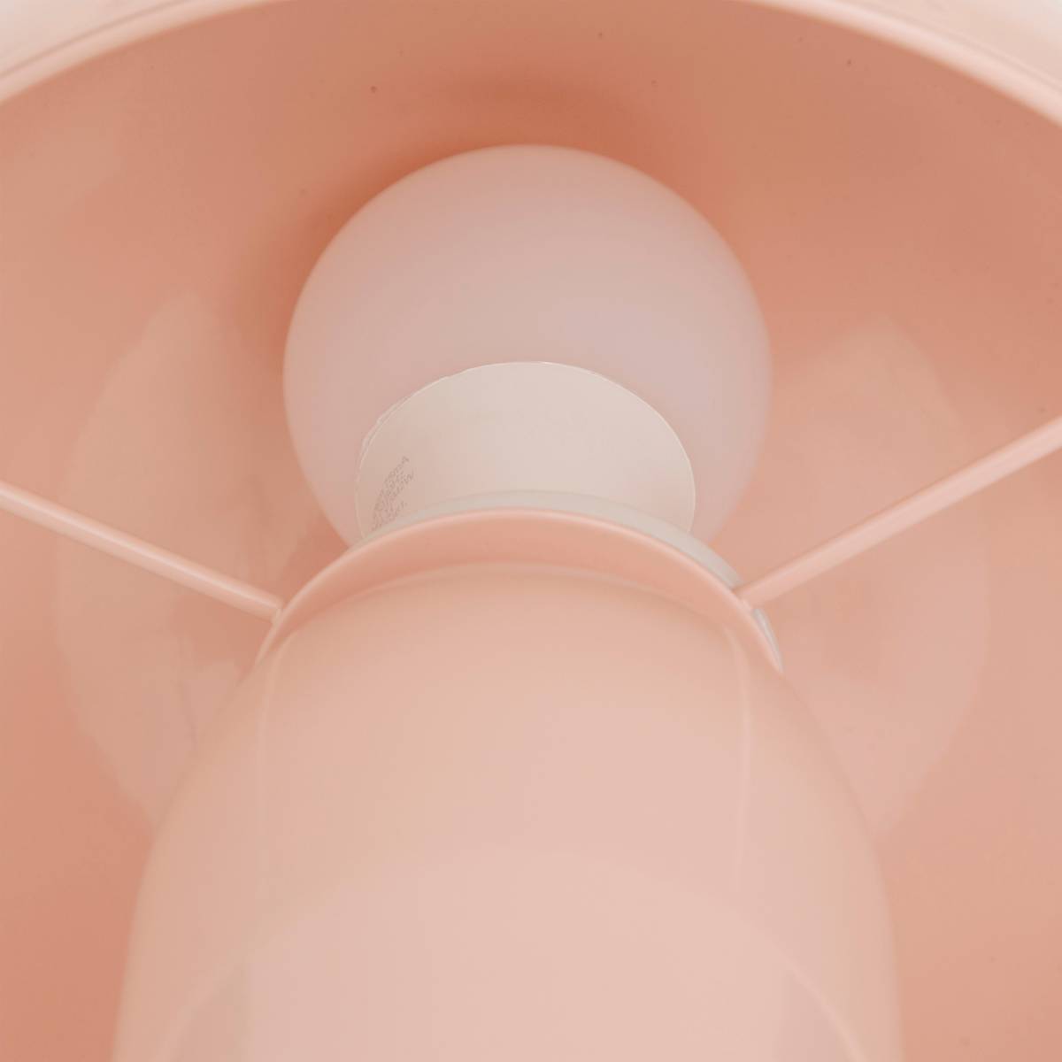 Mushroom lamp "Lito" Peach, H.24.5 cm Peach