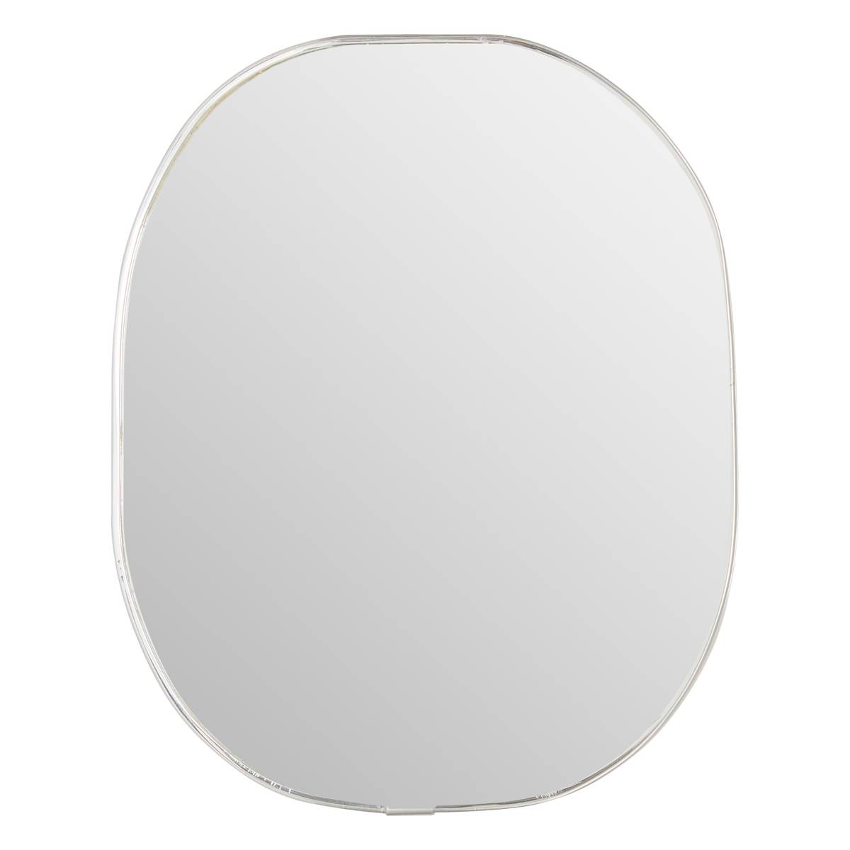 Wall Mirror "Roman" Silver, 40x30 cm Silver