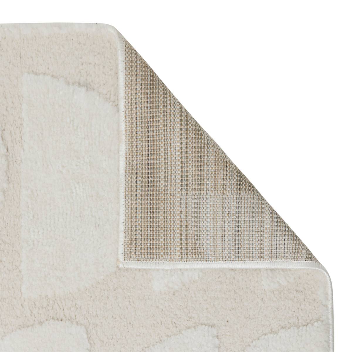 Wool effect rug "Anoai" White, 200x150 cm Model A