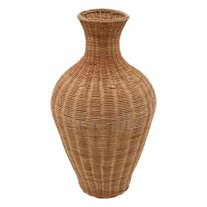 Vase "melia" beige, h.70 cm